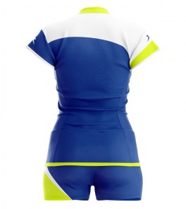 Волейбольна форма жіноча Zeus LYBRA Синій/Світло-жовтий